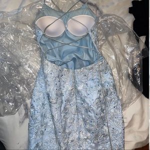 Light Blue Sherri Hill Prom Dress - No. 52338